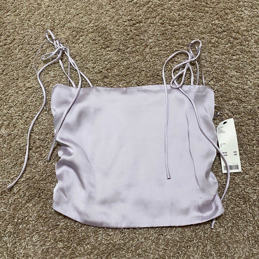 Urban Outfitters Bella Cami NWT Size S - Lavender - Picture 6 of 8